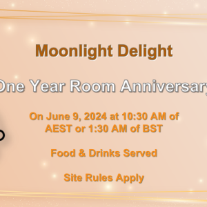 Moonlight Delight One Year Room Anniversary